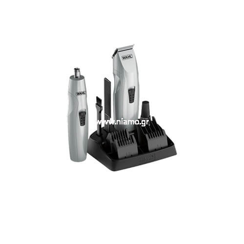 Wahl Mustache & Beard cmb Σετ Τρίμμερ Μπαταρίας Και Τρίμμερ Μύτης-Αυτιών