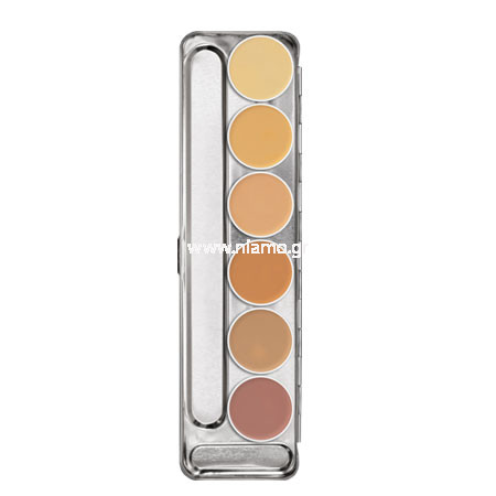 DERMACOLOR CAMOUFLAGE CREME PALETTE 6 ΧΡΩΜΑΤΑ