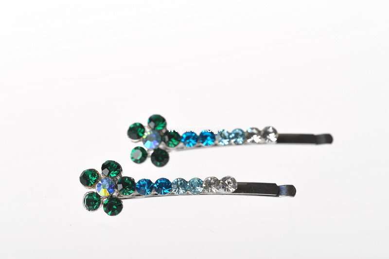 Τσιμπιδάκια Ζευγάρι Μεταλικά Με Στρας