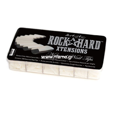 Rock Hard Xtensions Natural Nail Tip