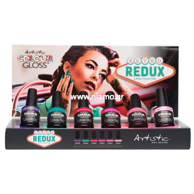 Artistic Colour 6 PC Display Summer 2016 Collection 