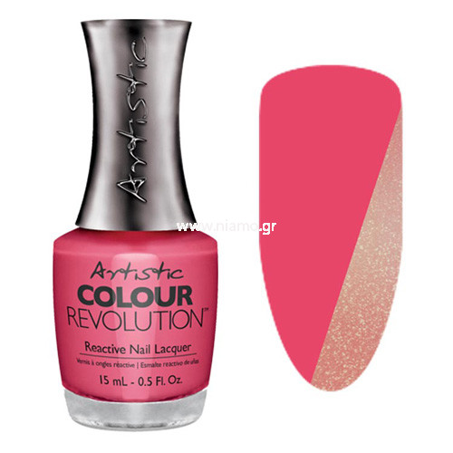 Artistic Colour Revolution Woman In The Mirror