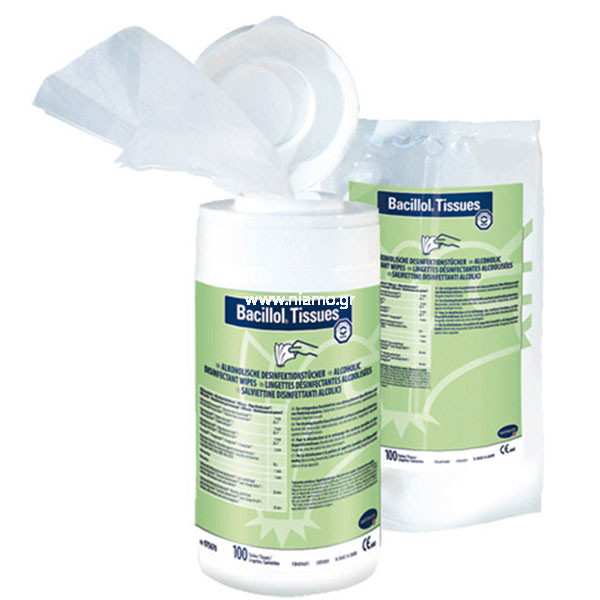 Bacillol Tissues μαντηλάκια 100 τεμαχίων