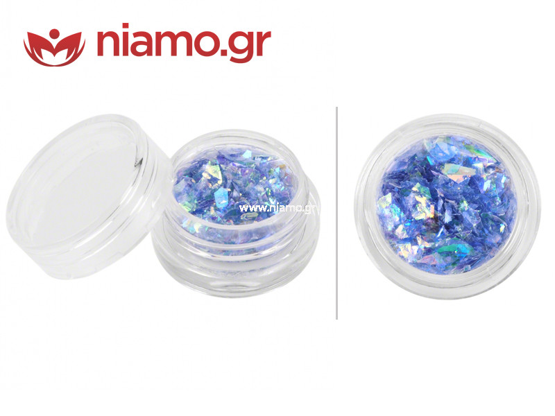 Nail Art Διακοσμητικά Νυχιών Νιφάδες Λιλά