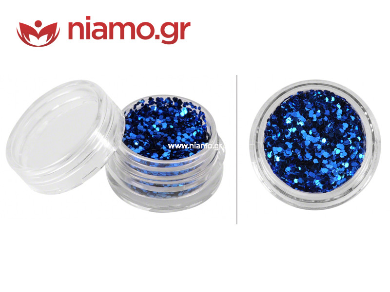 Nail Art Διακοσμητικά Νυχιών Βασιλικό Μπλέ Πούλιες 