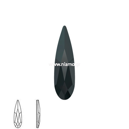 Swarovski Strass Jet 280 2304 10x2.8mm