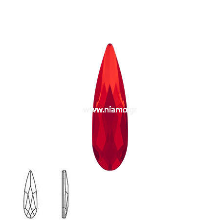 Swarovski Strass Crystal Light Siam 227 2304 10x2.8mm