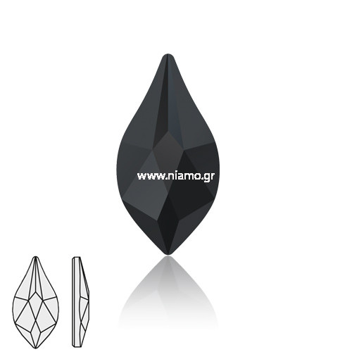 Swarovski Strass Crystal Jet 2205 7.5mm