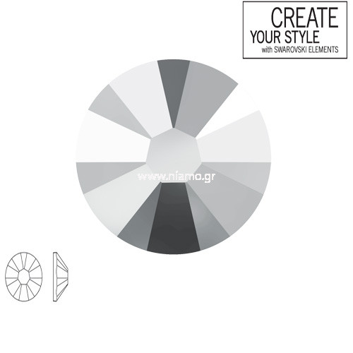 Swarovski Strass Light Chrome 2058