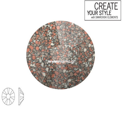 Swarovski Strass Marbed Terracotta 655