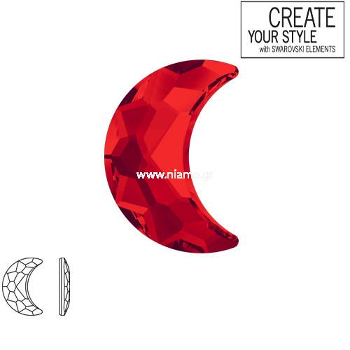 Swarovski Strass Light-Siam (227) 2813 8.0x5.5mm Moon