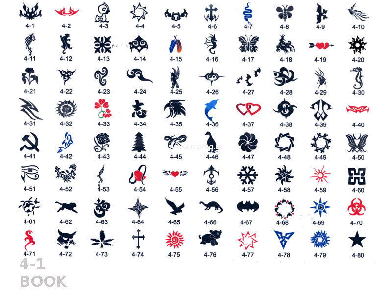 Σχέδια tattoo Σώματος BOOK 4