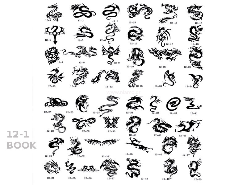 Σχέδια tattoo Σώματος BOOK 12