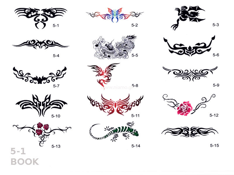 Σχέδια tattoo Σώματος BOOK 5