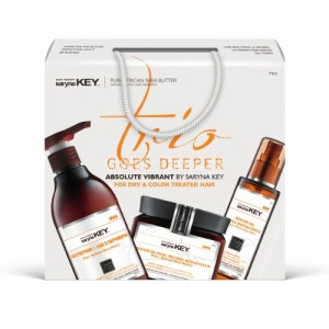 Saryna key Trio Goes Deeper Absolute Vibrant For Dry & Color Treated Hair Box