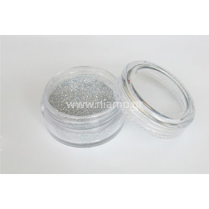 Glitter Powder Silver 10ml