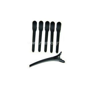 Κλίπς Πλαστικό Μαύρο 6τεμ