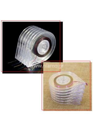 Θήκες Διακοσμητικής Ταινίας Για Νύχια 6 τεμαχίων