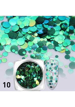 Πούλιες Multisize Emerald Shimmer