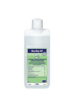 Bacillol ® AF 1000ml Αλκοολούχο απολυμαντικό επιφανειών ταχείας δράσης