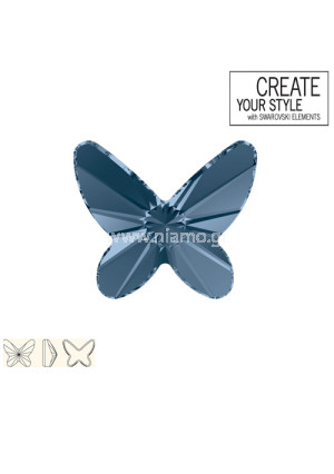 Swarovski Strass Denim-Blue (266) 2854 mm 8,0 Πεταλουδα