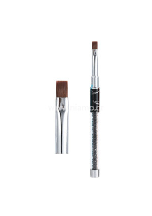 Πινέλο Gel no.6 με Strass