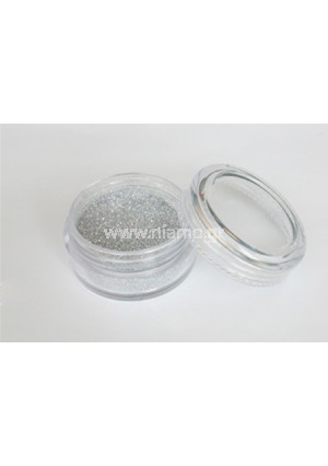 Glitter Powder Silver 10ml