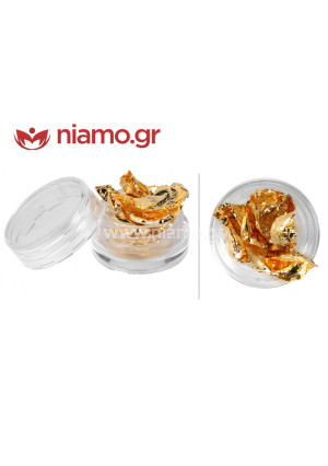 Nail Art Διακοσμητικά Νυχιών Foil Gold 