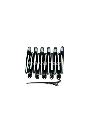 Κλίπς Πλαστικό Μαύρο 12τεμ