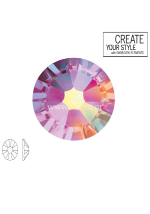 Swarovski Strass Fuchsia 502 AB (Iριδίζον) 
