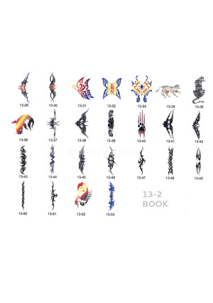Σχέδια tattoo Σώματος BOOK 13