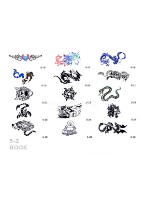 Σχέδια tattoo Σώματος BOOK 5
