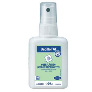 Bacillol ® AF  50ml Αλκοολούχο απολυμαντικό επιφανειών ταχείας δράσης