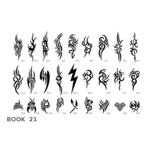 Σχέδια tattoo Σώματος BOOK 21